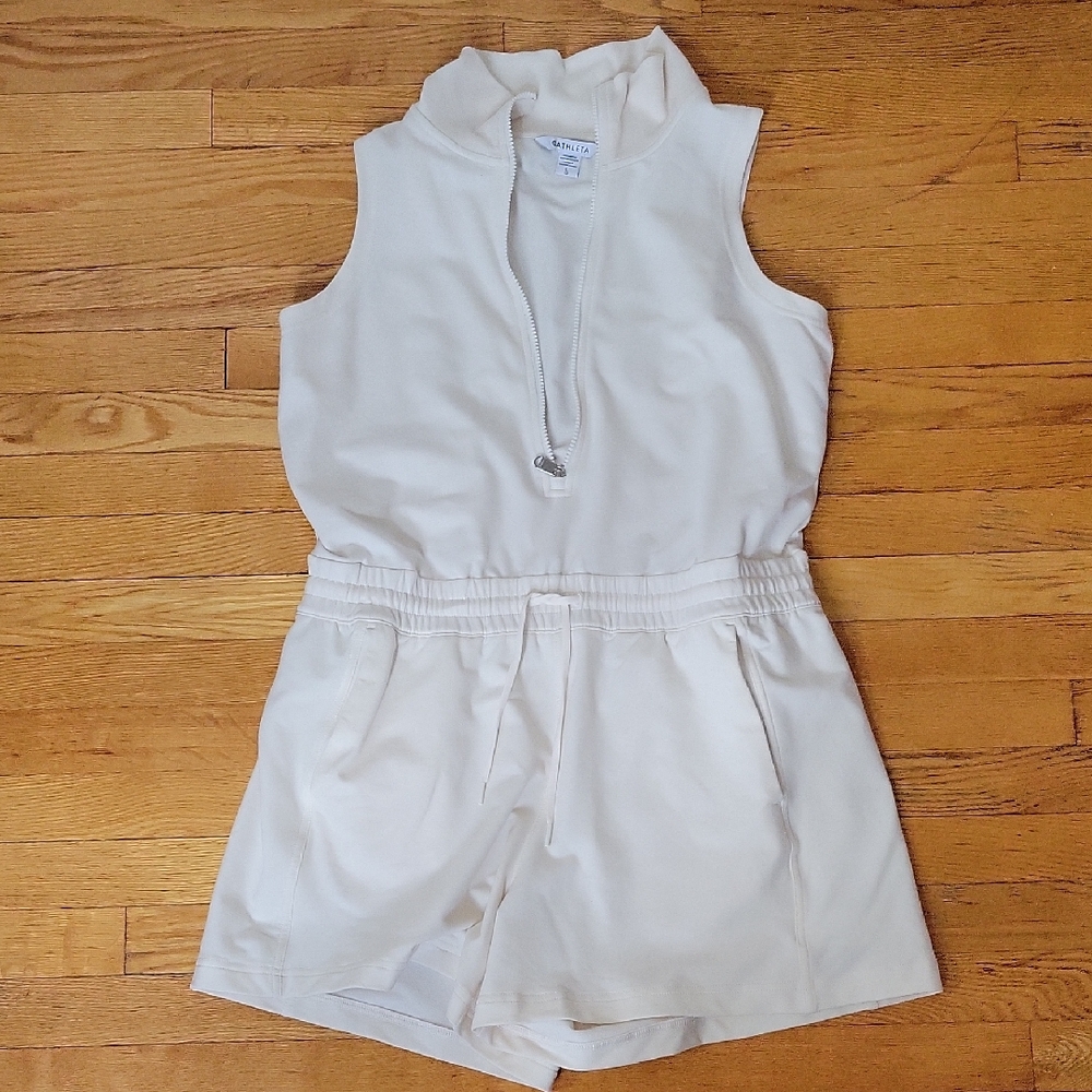 Athleta Retroterry Romper Large